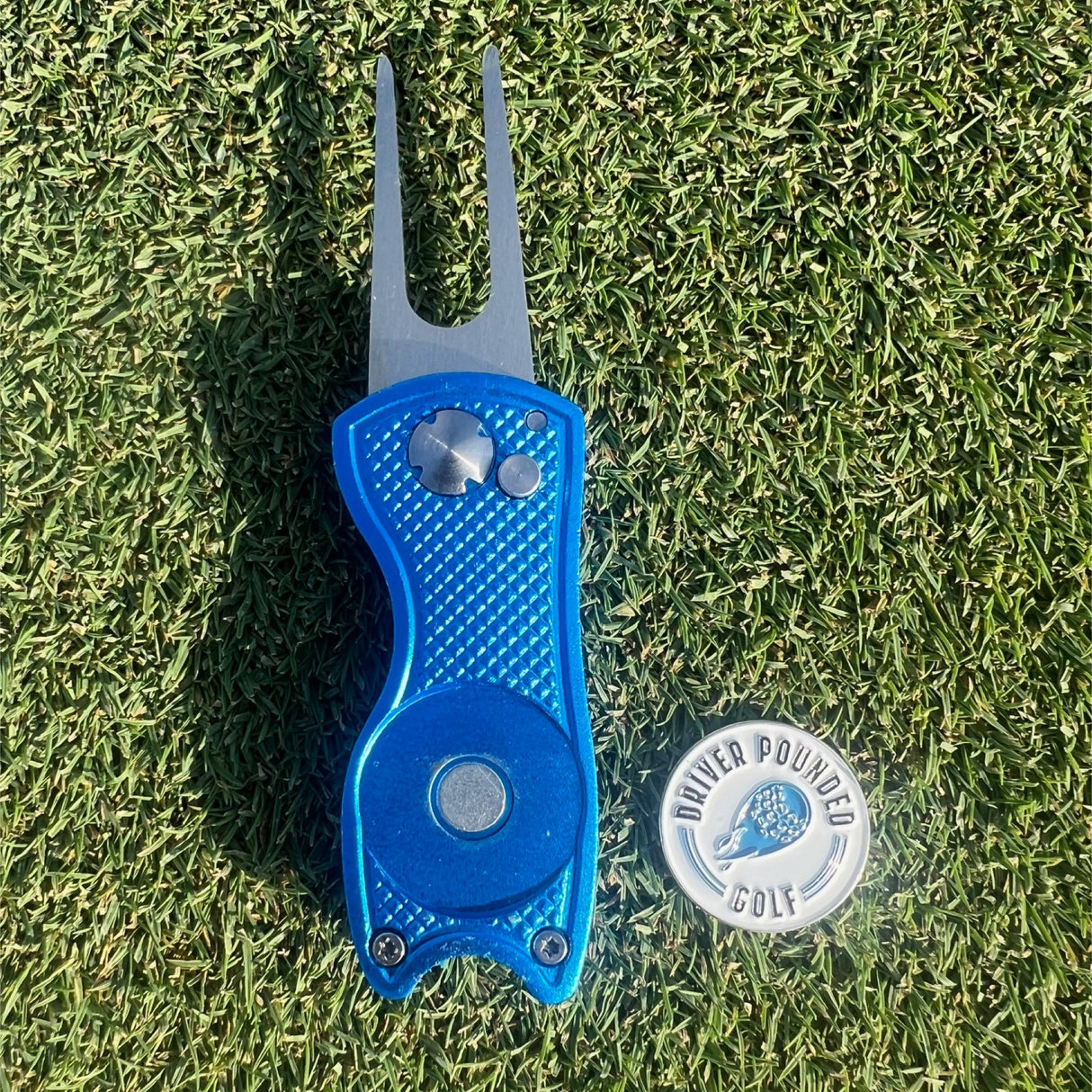 Driver Pounded® Golf 2 in 1 Divot Tool