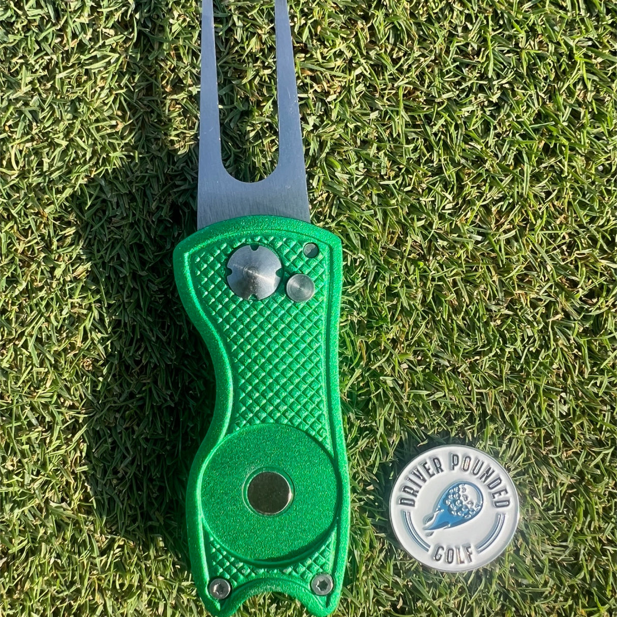 Driver Pounded® Golf 2 in 1 Divot Tool