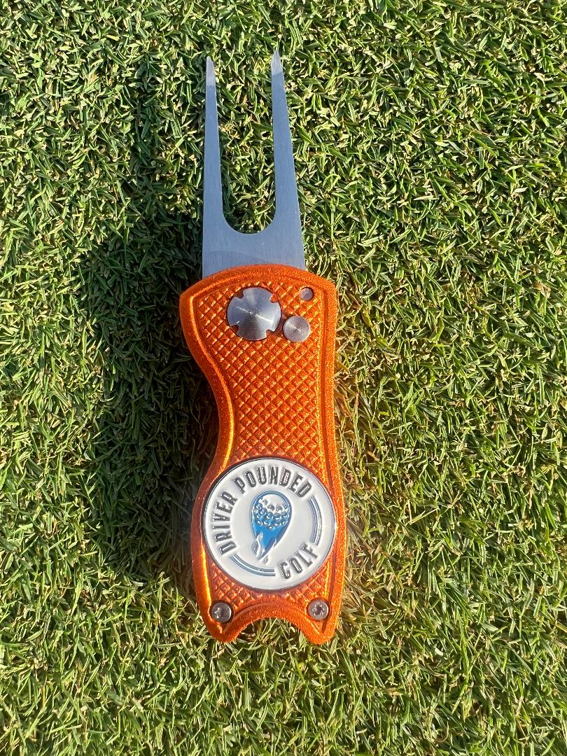 Driver Pounded® Golf 2 in 1 Divot Tool