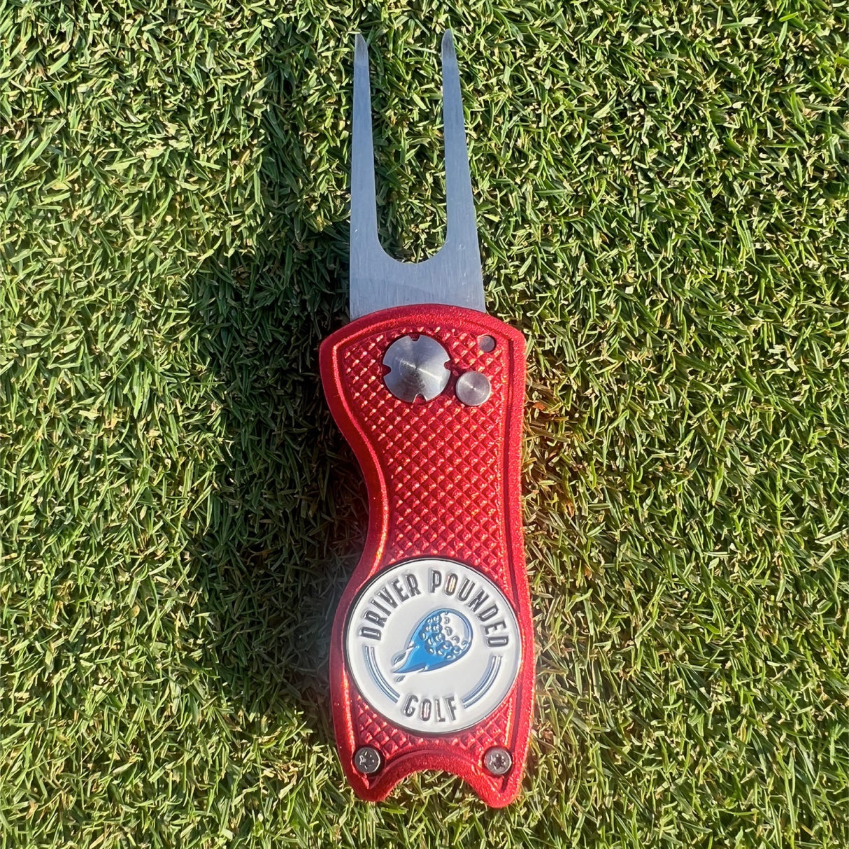 Driver Pounded® Golf 2 in 1 Divot Tool