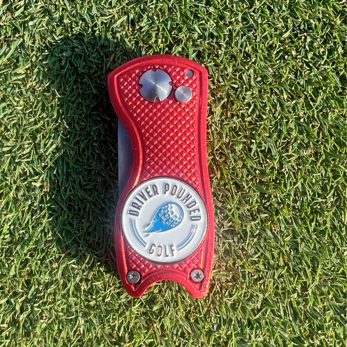 Driver Pounded® Golf 2 in 1 Divot Tool