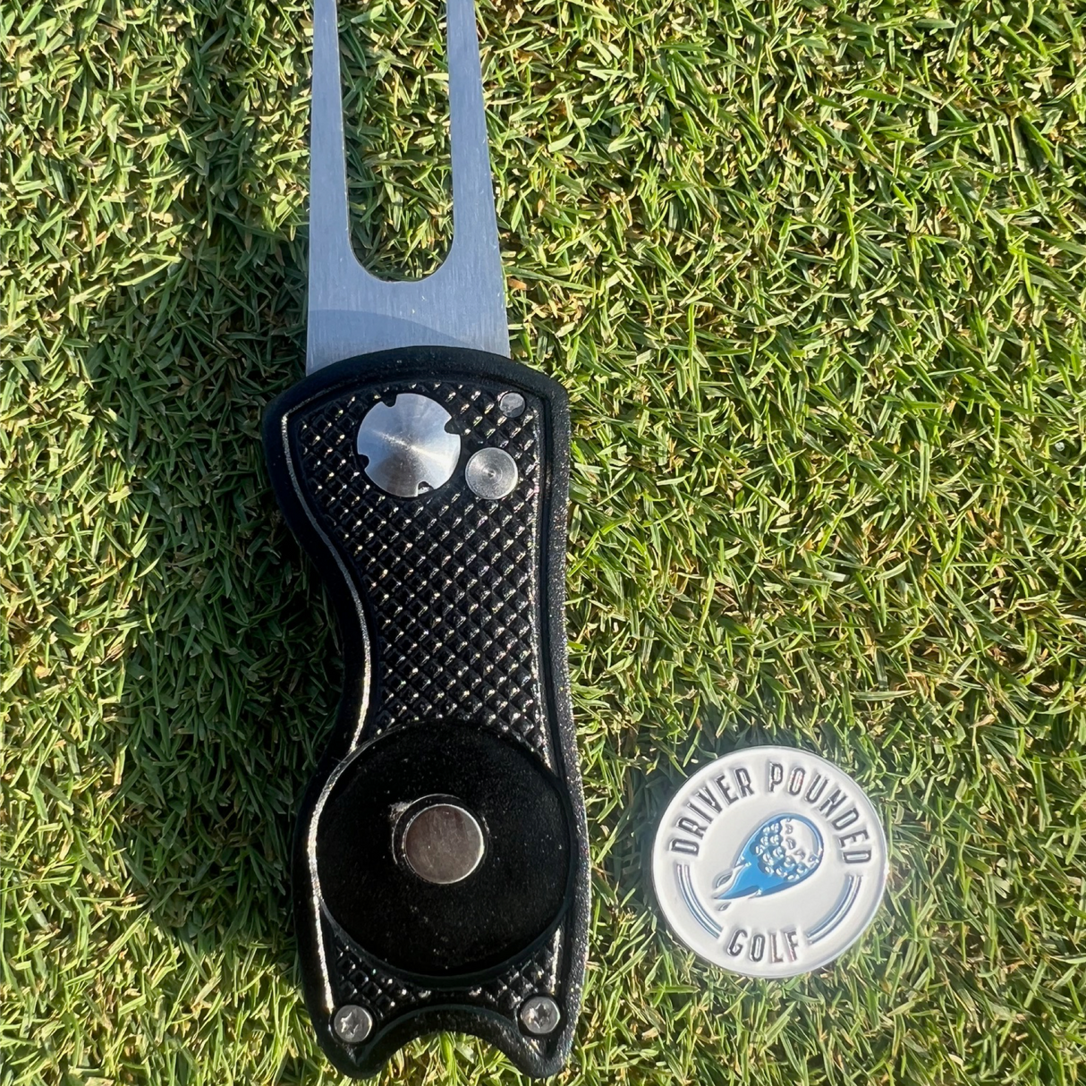 Driver Pounded® Golf 2 in 1 Divot Tool